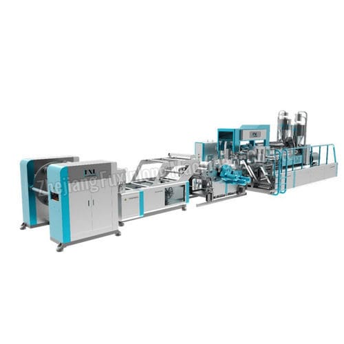 Línea de coextrusión multicapas - FJL-SPC series - Zhejiang Fuxinlong Machinery Co.,Ltd - para paneles de plástico / para PE / para PP