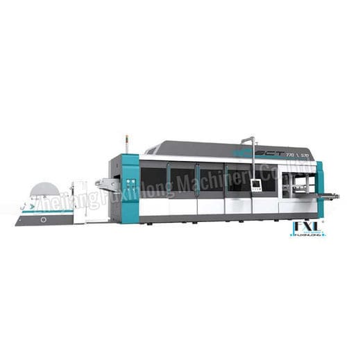 Termoformadora alimentada por rodillo - FSCT-680/450 - Zhejiang Fuxinlong Machinery Co.,Ltd - para embalajes / automática / de vacío