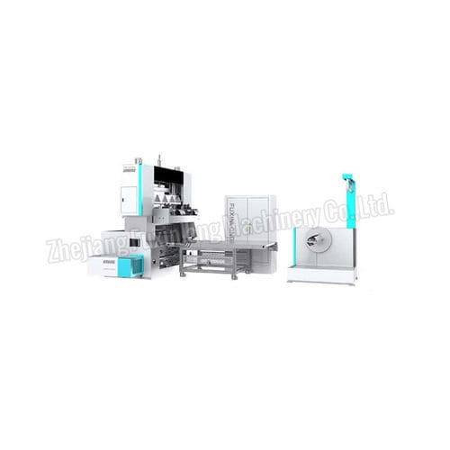 Máquina apiladora para corte - FJL-1050/320 - Zhejiang Fuxinlong Machinery Co.,Ltd - de bandejas / para embalajes / de vasos