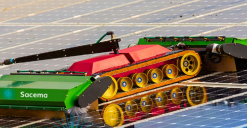 Robot de limpieza para panel solar - AMECA series - CEPILLOS SACEMA