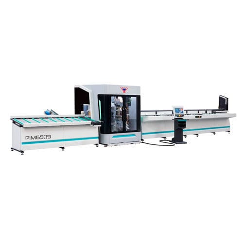 Línea de mecanizado y de recorte CNC - PIM 6509 - YILMAZ MACHINE - para perfiles de PVC