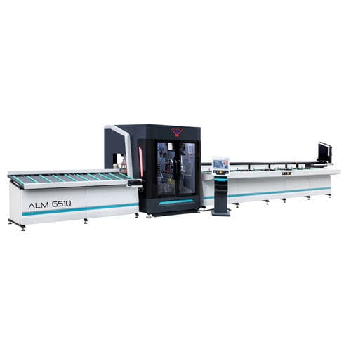 Línea de mecanizado y de recorte CNC - ALM 6510 - YILMAZ MACHINE - para perfil de aluminio / para perfiles de PVC