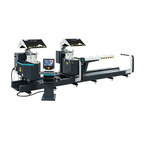 Tronzadora doble cabezal ángulo compuesto - CDC 600 - YILMAZ MACHINE - para PVC / para aluminio / para perfiles