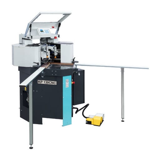 Engastadora para perfiles de aluminio - KP 130 CNC - YILMAZ MACHINE - automática