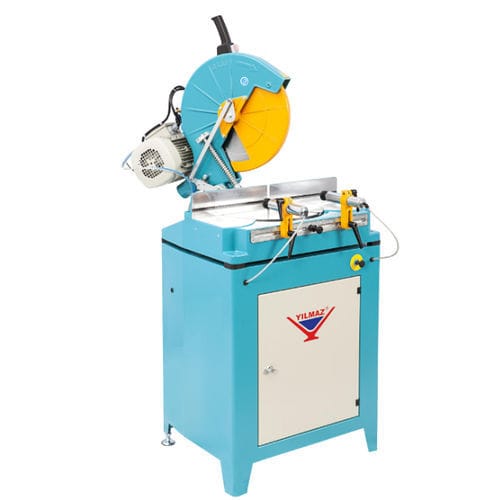 Sierra ingletadora - KD 400 D - YILMAZ MACHINE - vertical / para PVC / para aluminio