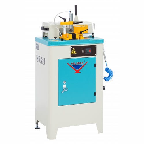 Retestadora para aluminio - KM 211 S  - YILMAZ MACHINE - para PVC / automática / para perfiles PVC