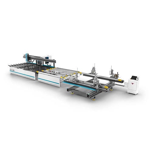 Línea de soldadura y limpieza de esquina - CCL 1661 - YILMAZ MACHINE - CNC / para perfiles PVC / para la industria