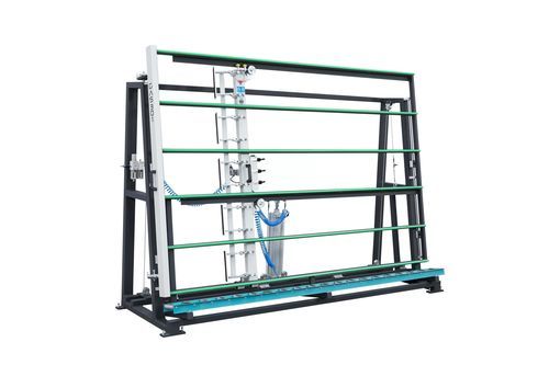 Banco de montaje de puerta y ventana - GAS 301 - YILMAZ MACHINE - de glaseado / neumático / neumático