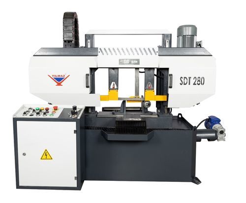 Máquina de corte de sierra de cinta - SDT 280 - YILMAZ MACHINE - para PVC / de perfiles / para perfiles de PVC
