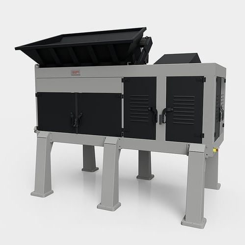 Destrozador primario - GS650 series - CAMEC srl - de 1 eje / para cartón / de desechos