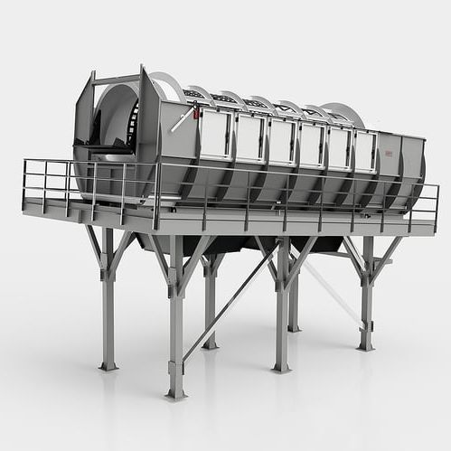 Reja de desbaste rotativa - CAMEC srl - gruesa