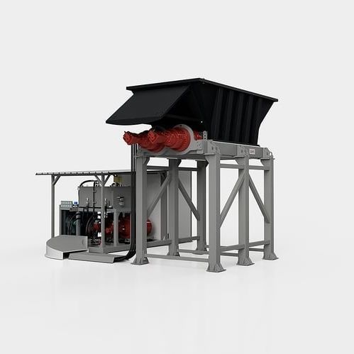 Molino destrozador de residuos primario - LCB710 series - CAMEC srl - compacto