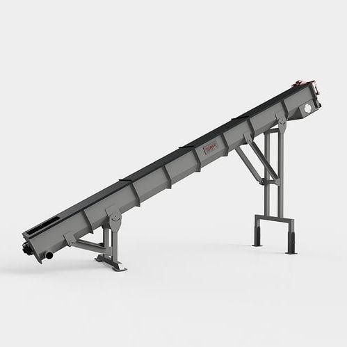 Transportador de tornillo - CAMEC srl - inclinado / de transporte / motor eléctrico