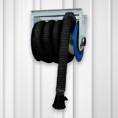 Enrollador de tubo - AR series - FILCAR - retráctil / para la aspiración de gases de escape / para instalación en pared