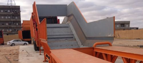 Estación de transferencia de residuos móvil - EMS Machinery - de compresión