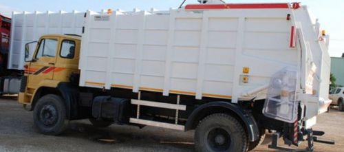 Camión de basura carga por arriba - EMS Machinery - eléctrico