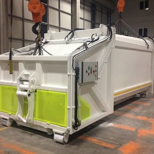 Compactador de basura mezclado - EMS Machinery - estacionario