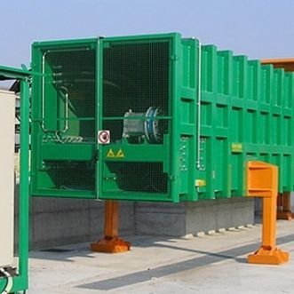 Prensa de balas para embalajes - EMS Machinery - horizontal / automática