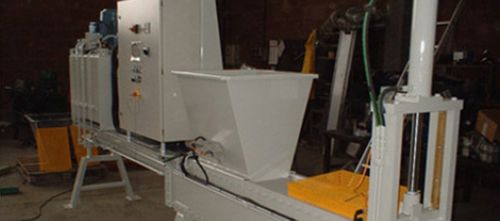 Prensa de balas para plástico - EMS Machinery - para residuos / de latas / para aluminio