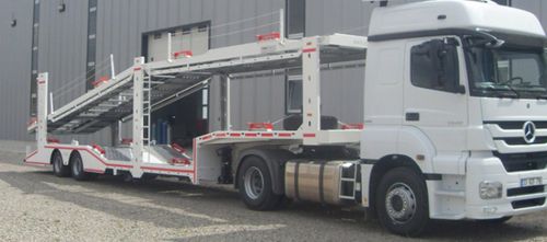 Semirremolque para vehículos - EMS Machinery - con freno neumático