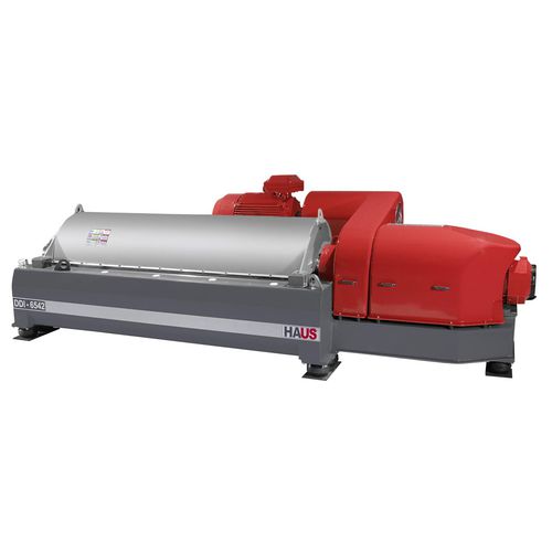 Decantador para la industria - DDI 6542 / DDI 6543 - Haus Centrifuge Technologies - para el tratamiento de aguas / centrífugo / horizontal