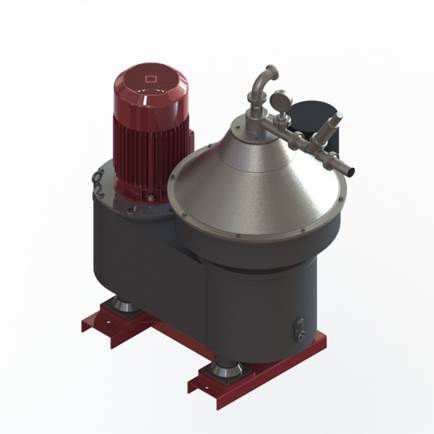 Separador de líquidos - IBA 5431-K40 - Haus Centrifuge Technologies - centrífugo de discos / autolimpiante / vertical