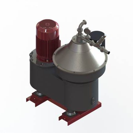 Separador de líquidos - IBA 5434-PC40 - Haus Centrifuge Technologies - centrífugo de discos / vertical / de acero inoxidable
