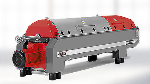 Decantador para la industria agroalimentaria - DDF 6542 / DDF 6543 - Haus Centrifuge Technologies - centrífugo / horizontal / 3 fases