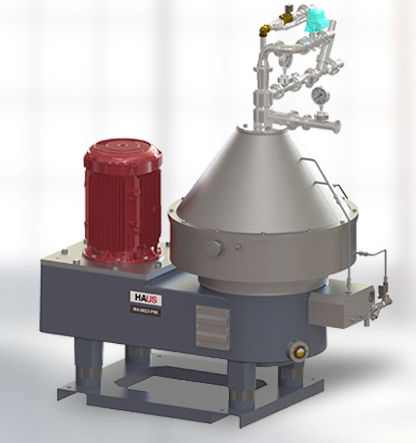 Separador de líquidos - FBA 5434-P40 - Haus Centrifuge Technologies - centrífugo de discos / para la industria agroalimentaria / de proceso