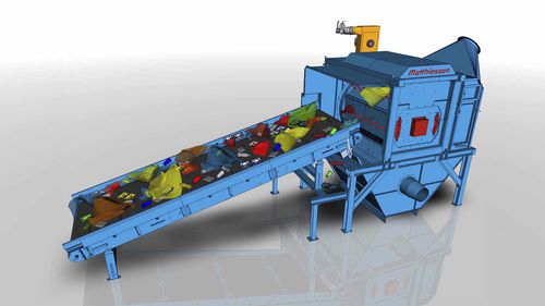 Separador de film - Matthiessen Lagertechnik GmbH - rotativo