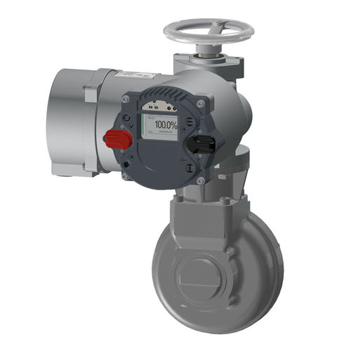 Actuador para válvula electromecánico - CM - SCHIEBEL Antriebstechnik GmbH - rotativo / de engranajes cónicos / de engranaje helicoidal