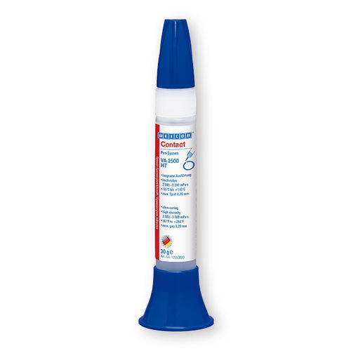 Cola cianoacrilato - VA 2500 HT  - WEICON - para metal / para plástico / para caucho