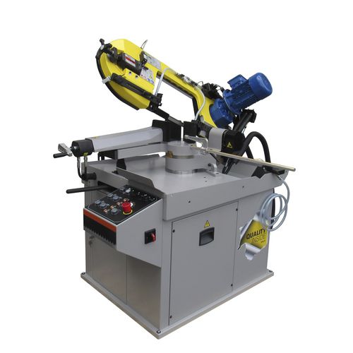 Sierra de cinta - SIRIUS - FMB - para metales / semiautomática / con sistema de refrigeración