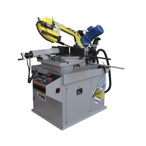 Sierra de cinta - OMEGA - FMB - para metales / semiautomática / con sistema de refrigeración