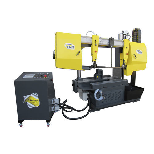 Sierra de cinta - OLIMPUS 1 XL - FMB - para metales / semiautomática / con sistema de refrigeración