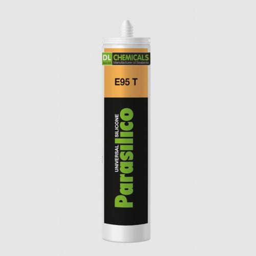 Masilla silicona - Parasilico E95 T - DL Chemicals - para aplicaciones automóviles / de estanqueidad / para obra de construcción