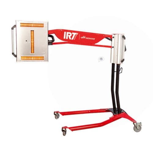 Secador de infrarrojos - IRT 3-1 PCD - Herkules Hebetechnik GmbH - para pintura / endurecedor / de revestimiento