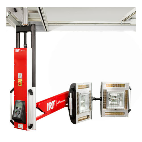 Secador en riel - IRT COMBI 4-20 IR-UVA - Herkules Hebetechnik GmbH - de infrarrojos / UV / endurecedor
