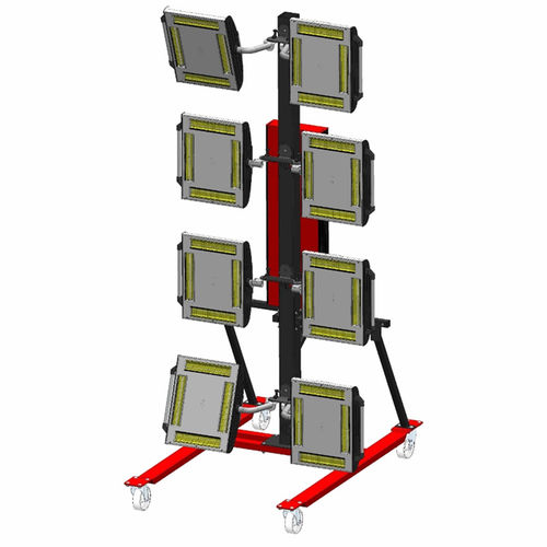 Secador de infrarrojos - IRT 4-8 PcAuto - Herkules Hebetechnik GmbH - para pintura / endurecedor / con control automático