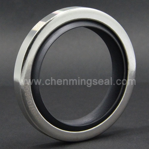 Junta de labio - SML series - Ningbo Chenming Seals Manufacturing Co., Ltd. - de acero inoxidable / de PTFE / circular