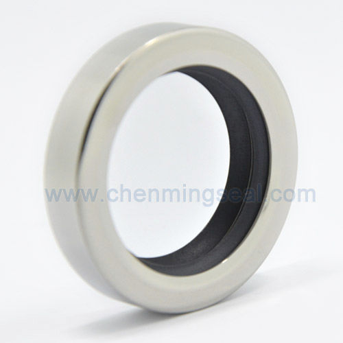 Junta de doble labio - PDL series - Ningbo Chenming Seals Manufacturing Co., Ltd. - de acero inoxidable / de PTFE / circular