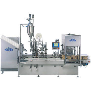 Llenadora / embaladora con empaquetado en cajas de cartón - DOSOMAT 20.24 Compact - WALDNER DOSOMAT - para productos alimentarios