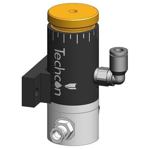 Válvula de membrana - TS5620 series - TECHCON SYSTEMS - eléctrica / para resina