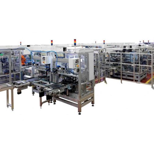 Línea de ensamblaje automatizada - AGME Automated Assembly Solutions - lineal / de control / para separación