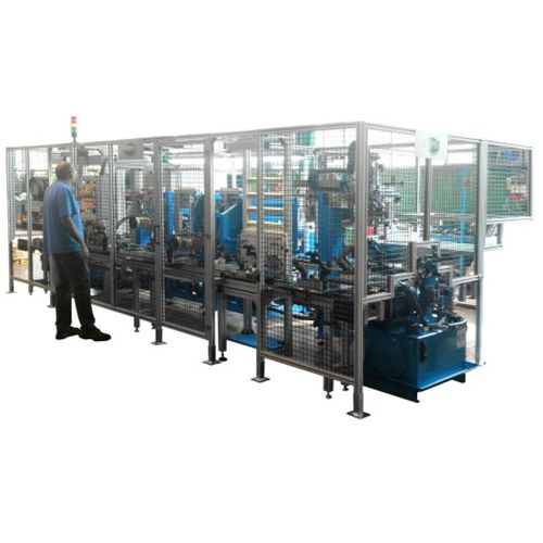 Línea de ensamblaje automatizada - JACKS - AGME Automated Assembly Solutions
