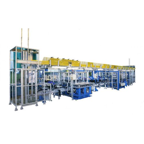 Línea de ensamblaje con paleta - SEAT CUSHIONS - AGME Automated Assembly Solutions