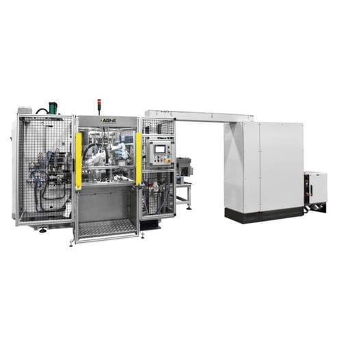 Punzonadora automática - AGME Automated Assembly Solutions - hidráulica / neumática / de una