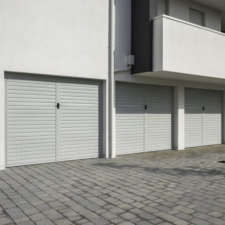 Puerta basculante - IDEAL - Ballan Spa - de acero galvanizado