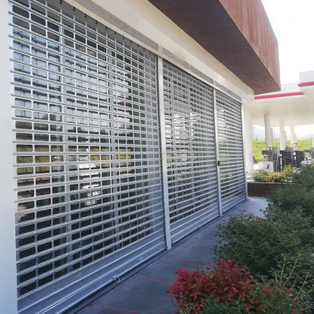 Puerta corredera vertical - ROTOBLIND - Ballan Spa - de acero galvanizado / de acero inoxidable / para exteriores