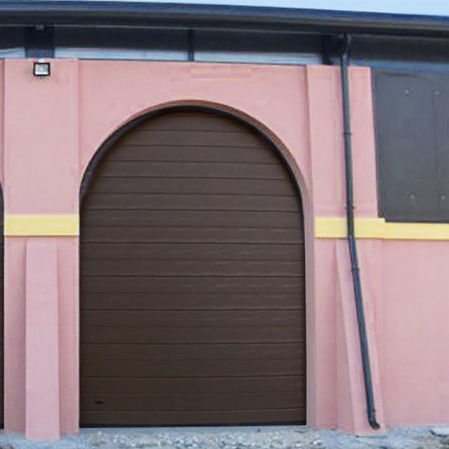 Puerta seccional - GEMINO DOGATO - Ballan Spa - de acero galvanizado / industrial / aislada